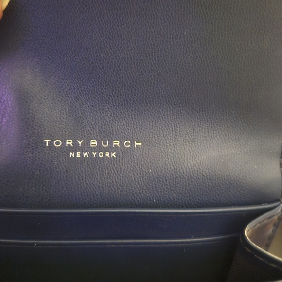 🛑SOLD SOLD SOLD🛑 New Tory Burch WILLA DENIM SMALL SHOULDER BAG DENIM - Picture 7 of 10